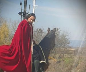 Maia Morgenstern impreuna cu Denis Stefan, la Vâlcea, în noul film despre Mihai Viteazul, după o idee și un scenariu de Mihaela Mihai